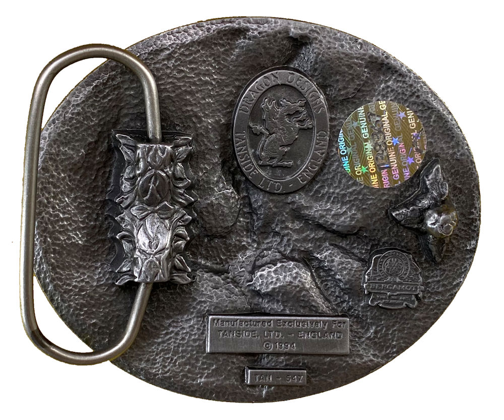 Madam Butterfly Belt Buckle